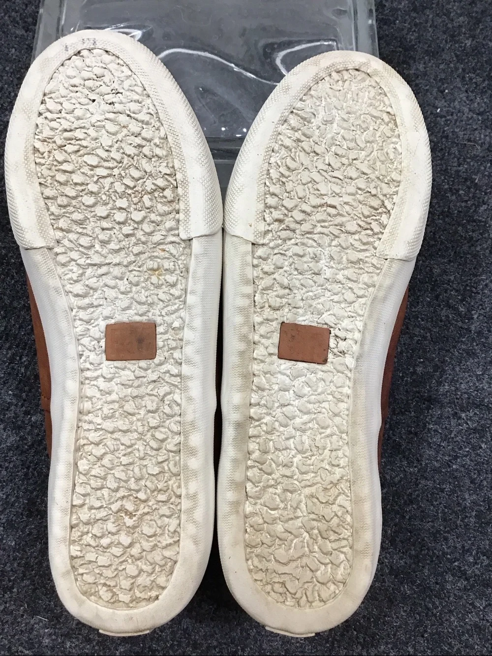 Frye Maya CVO cognac brown leather slip on sneaker 9M